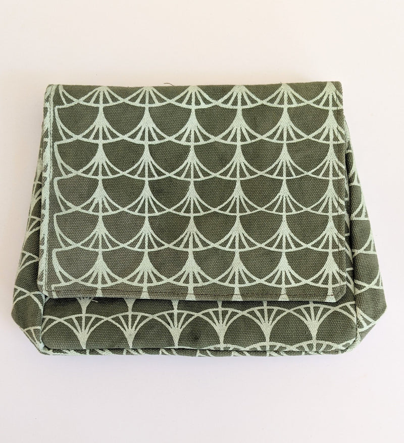 Canvas: #3640 Wallet Cross Body Purse