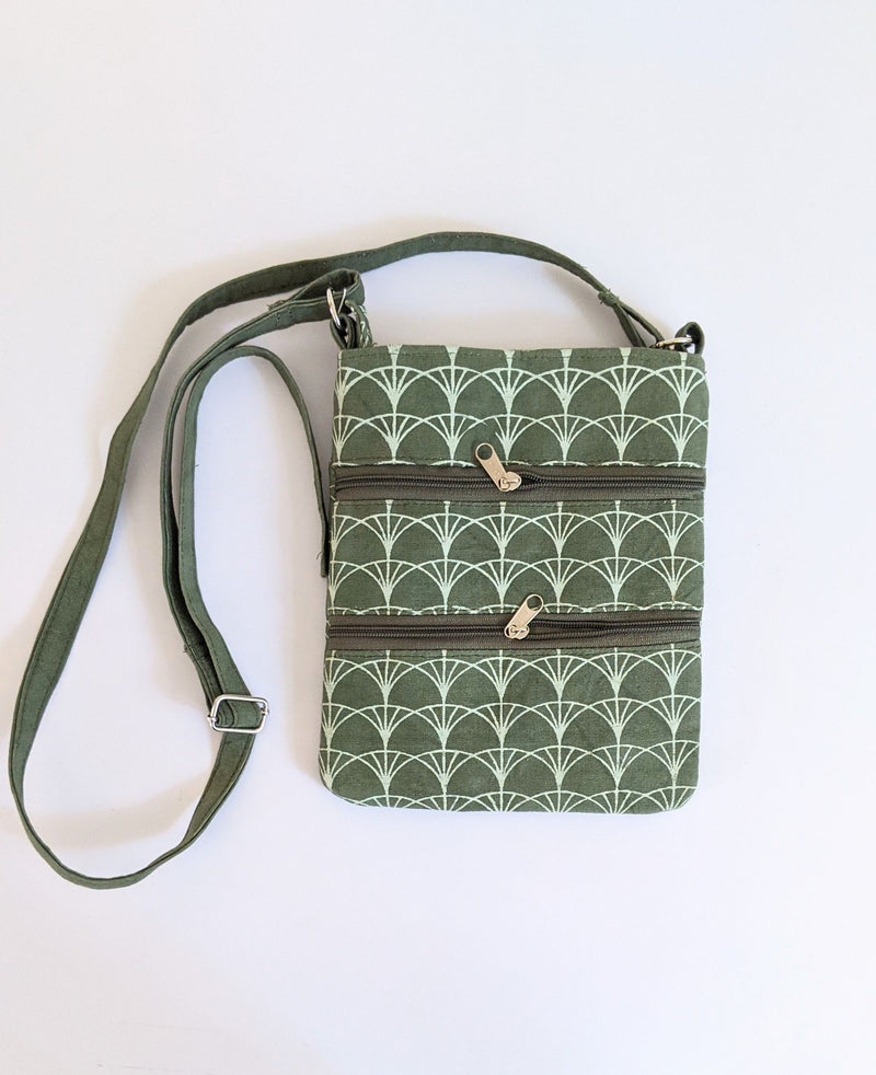 Canvas: #3642 Travel Crossbody Bag