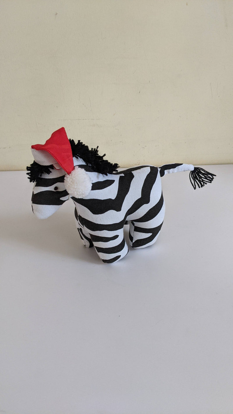 #3356 Christmas Zebra