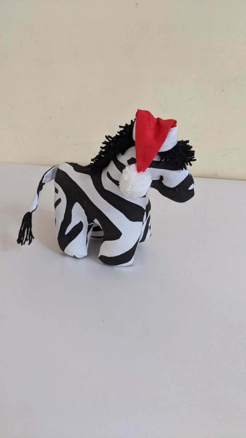 #3356 Christmas Zebra