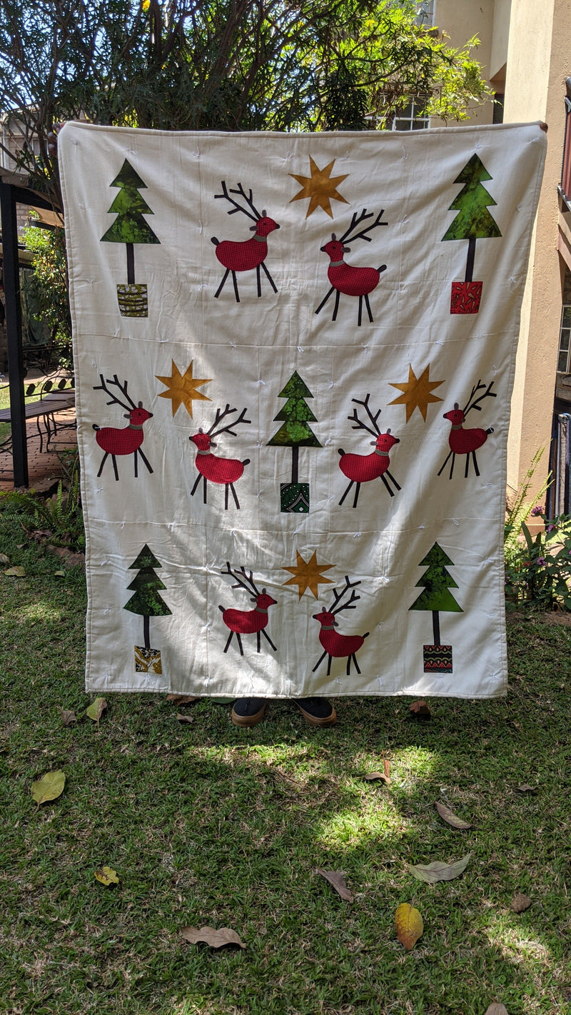 Quilt: #3652 Christmas Applique Lap Quilt