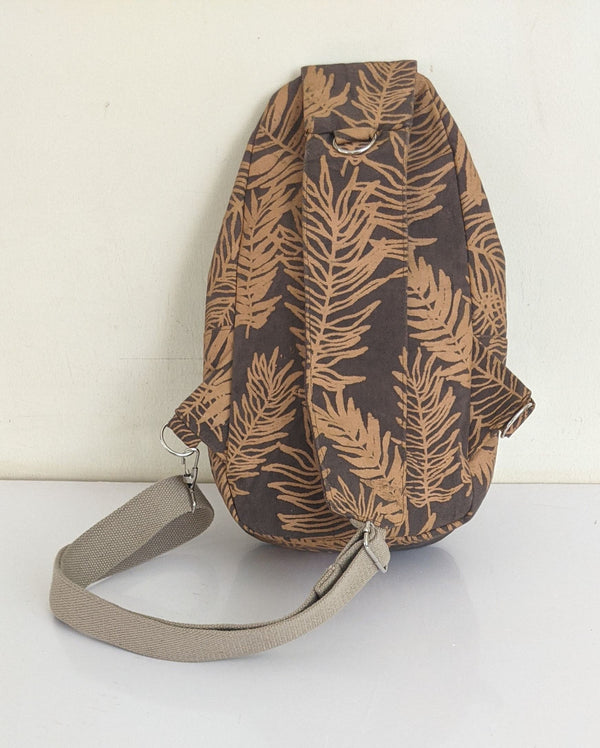 Canvas Tote:  #3802 Sling Backpack