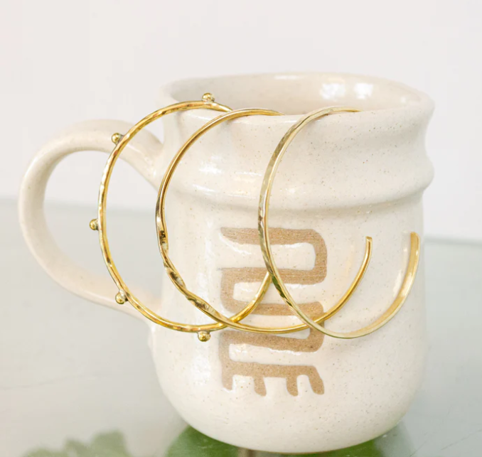 Bracelet: #7875 Brass Wrist Cuff