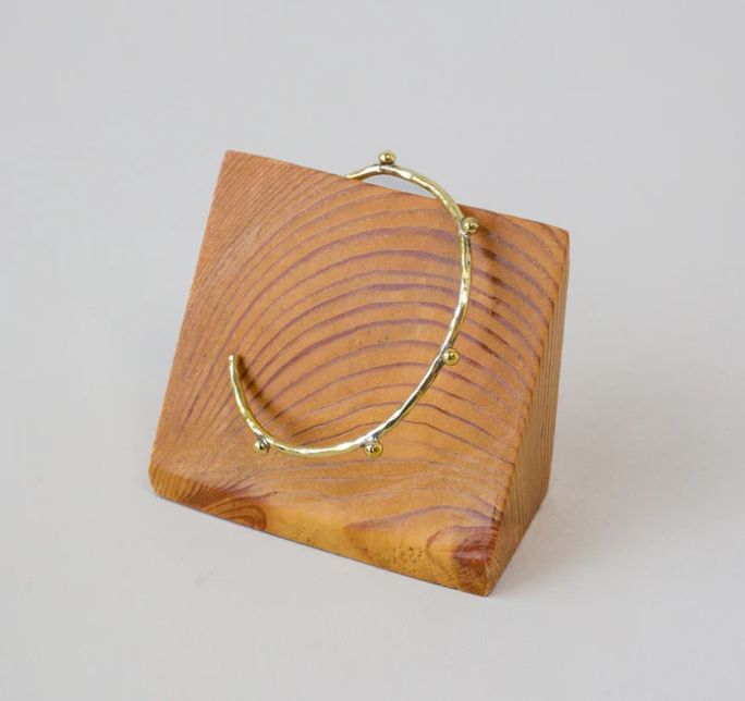 Bracelet: #7875 Brass Wrist Cuff