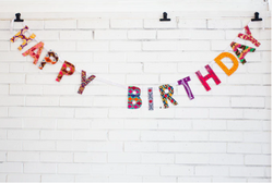 Garland: #3183 Happy Birthday