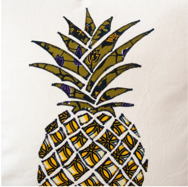 Pillow: #2702 With Form, #2878 W/O Form Pineapple Applique