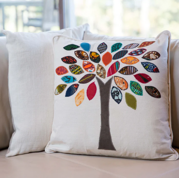 Pillow: #2323 With Form, #2871 W/O Form Family Tree Pillow