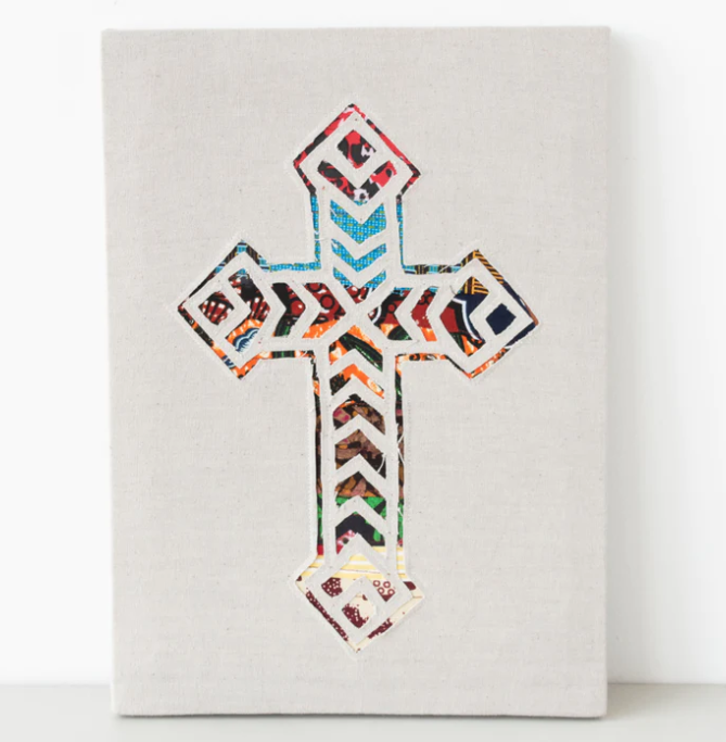 Wall Hanging: #2306 Framed, #2670 W/O Frame Cross S