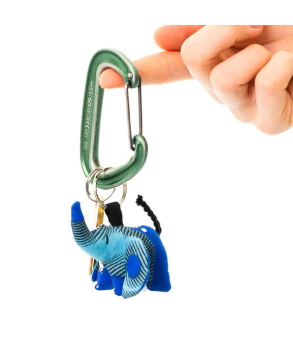 Uganda Accessory: #4952 Animal Elephant Keyholder