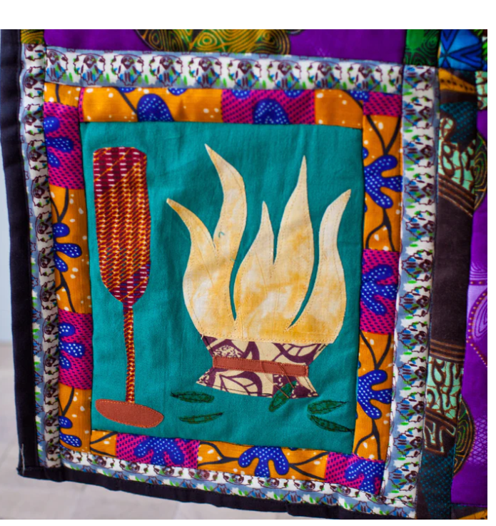 Wall Hanging: #2582 S, #2581 L Unity Quilt 12 Panels