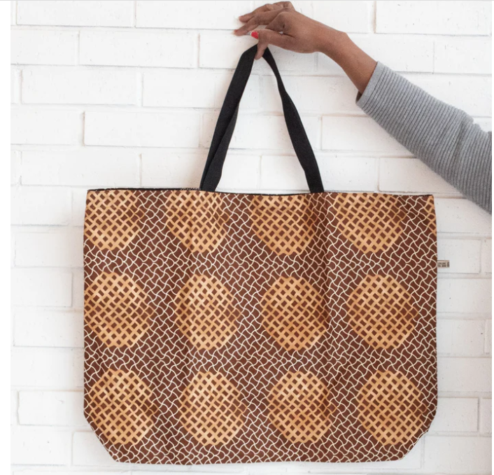Kitenge Bag: #2649 Reversible Market Bag
