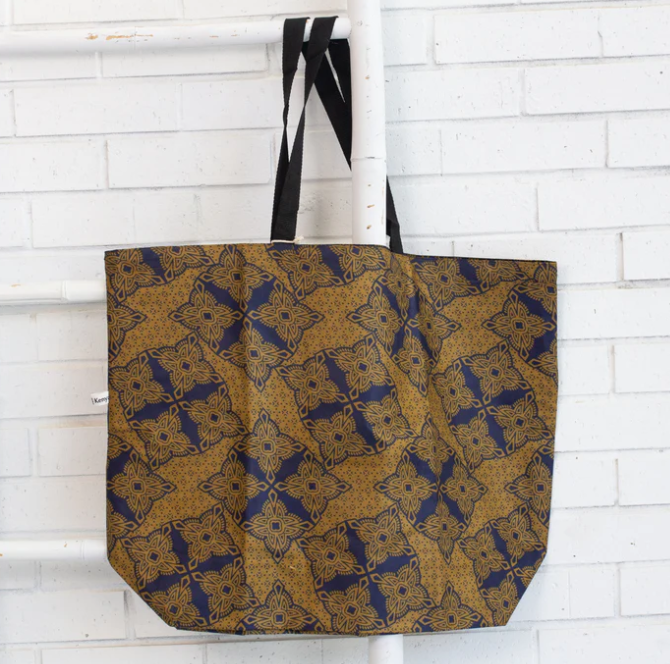 Kitenge Bag: #2649 Reversible Market Bag