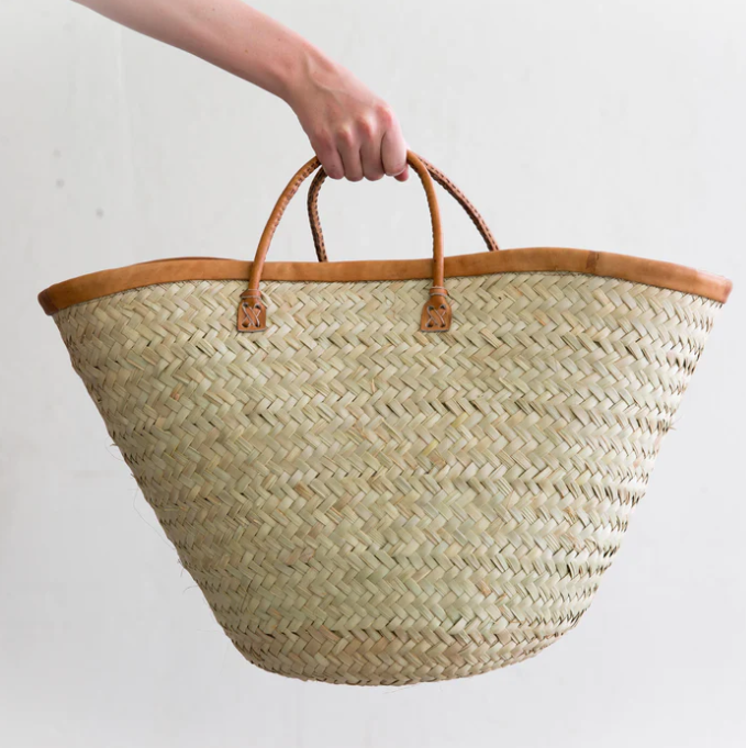 Basket: #7302 Leather Rim