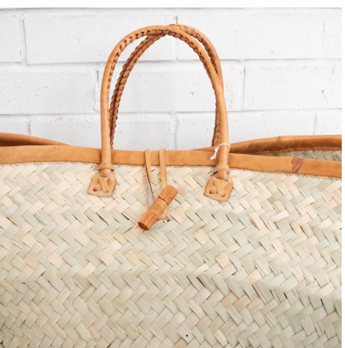 Basket: #7302 Leather Rim
