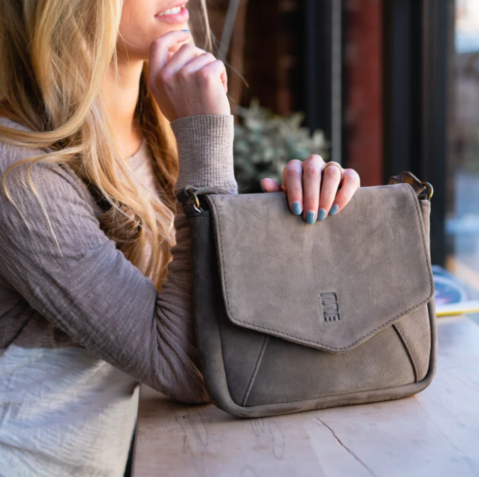 Leather Bag: #1234 Satchel