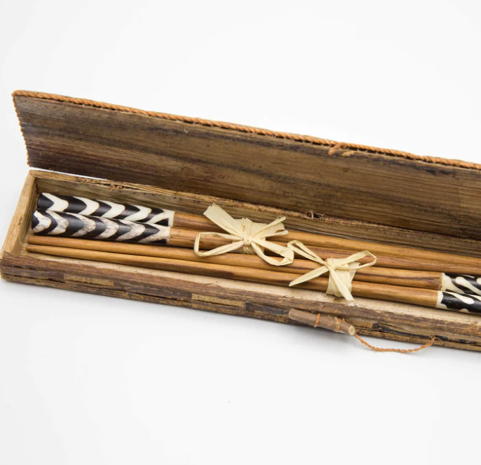 Wood: #7355 Chop Sticks (Set of 2 pairs)