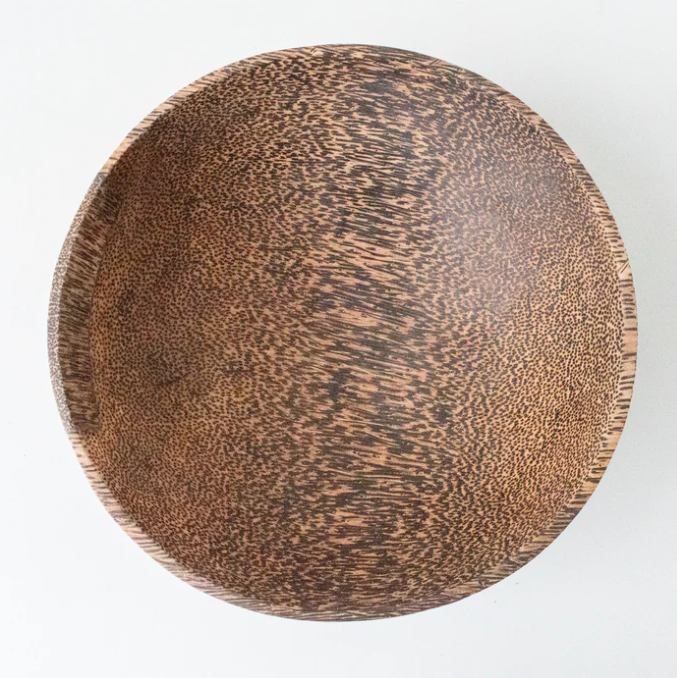 #7842 Palm Wood Bowl