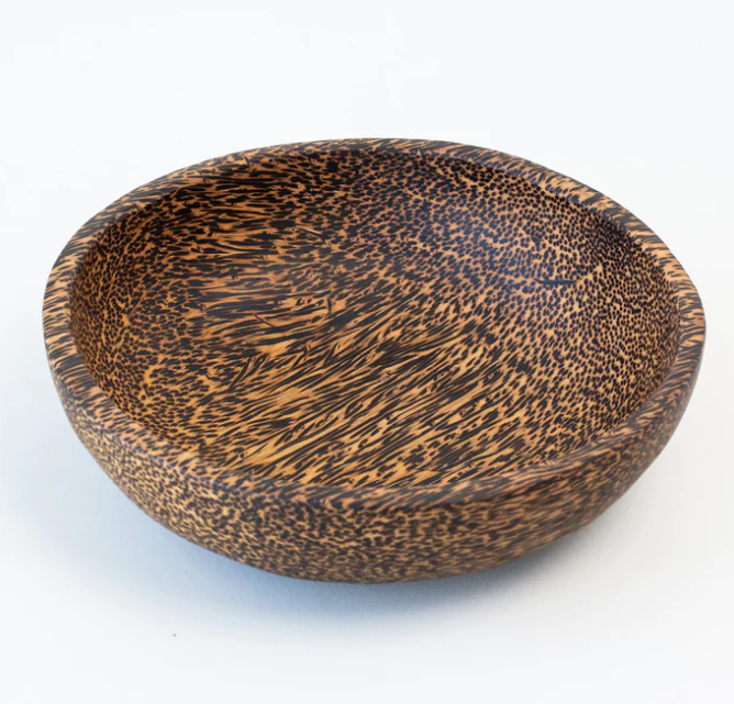 #7842 Palm Wood Bowl