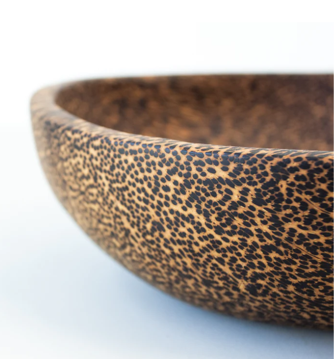 #7843 Palm Wood Bowl