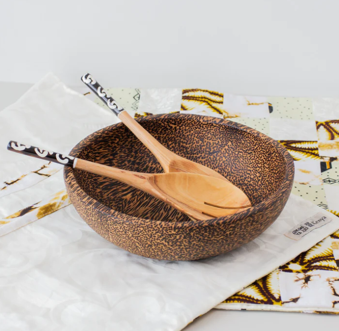 #7843 Palm Wood Bowl