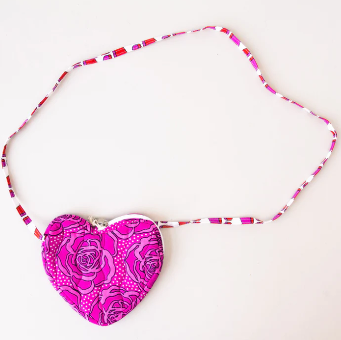 Girl's Purse: #3123 Heart Purse