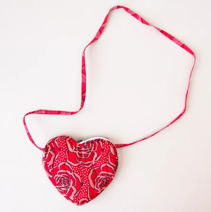 Girl's Purse: #3123 Heart Purse