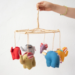 Baby Mobile: #2411 Mobile Kikoy Elephants