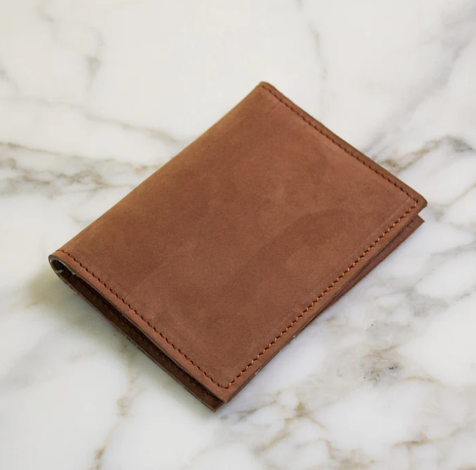 Leather: #3107 Folded Card Holder