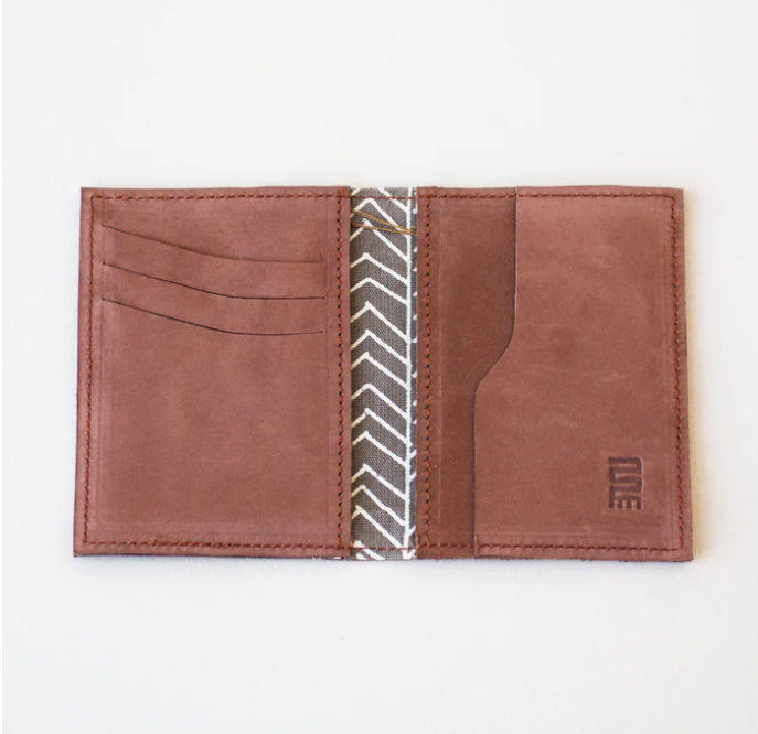 Leather: #3107 Folded Card Holder