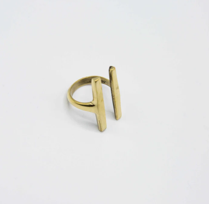 Ring: #7708 Brass Parallel Small