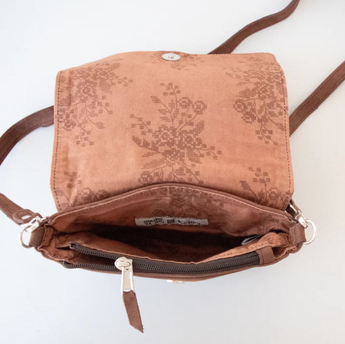 Leather Bag: #2999 Wallet Cross Body Purse