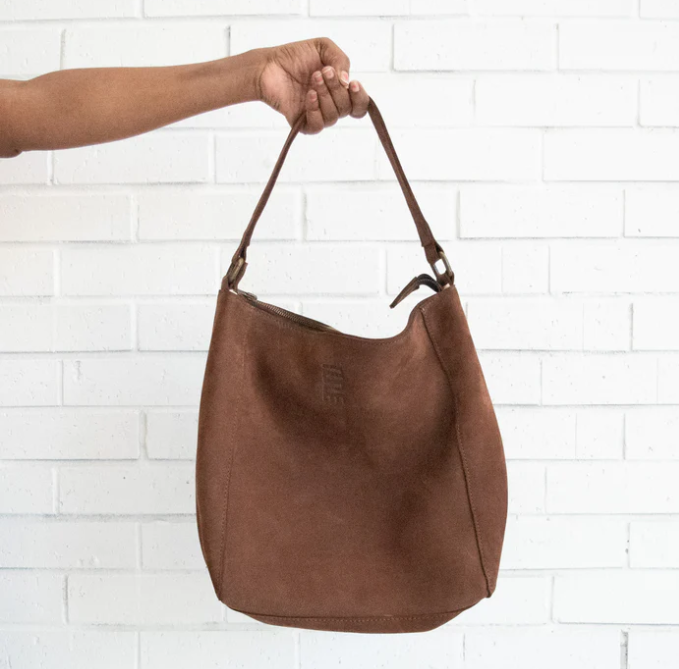 Leather Bag: #1412 Bucket