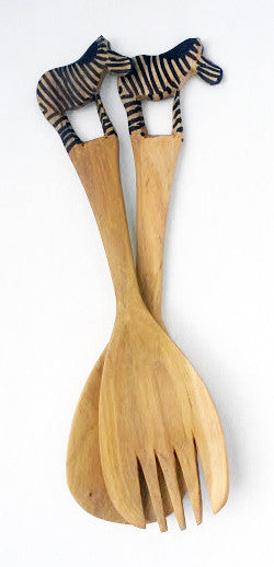 Wood: #7331 Animal Spoon Set