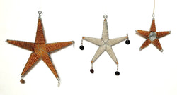 #9523 Large, #9524 Medium, #9607 Small Star Ornaments