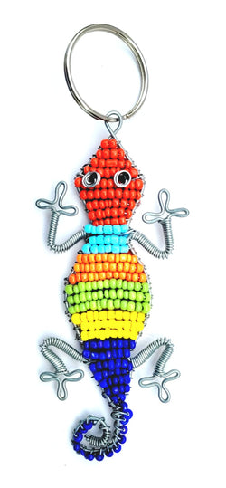 #9662 Zulu Lizard Keyholder