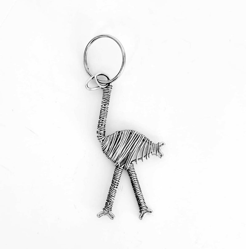 #9676  Giraffe, #9677  Ostrich, #9678  Zebra, #9679  Lizard, #9646 Motorcycle Safari Wire Keyholder