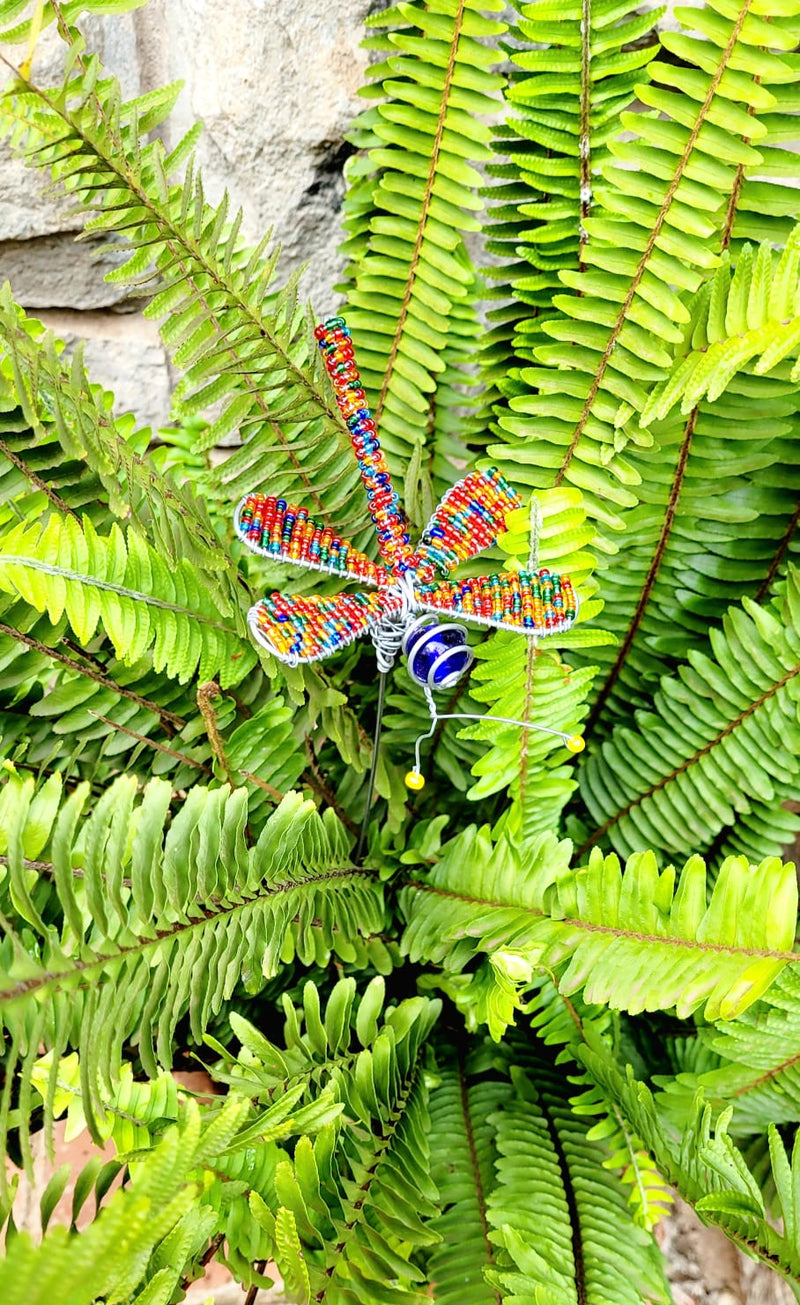 #9625 Dragon Fly Medium, #9630 Dragon Fly Small, #9687 Butterfly Medium, #9688 Butterfly Small Garden Stick Bugs & Insects