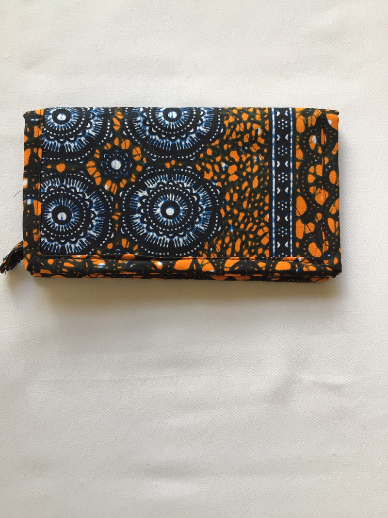 Kitenge Wallet: #4001 Folded Wallet