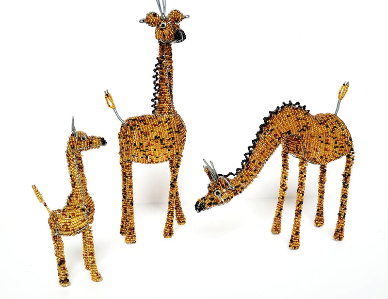 #9681 Standing, #9682 Bending, #9683 Baby Rothschild's Giraffe Family