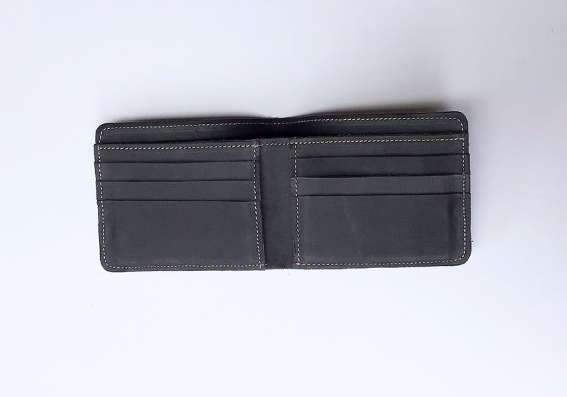 Leather: #3522 Men's Folded Wallet