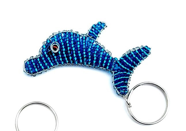 #9664 Whale, #9663 Dolphin, #9665 Fish Marine Keyholders