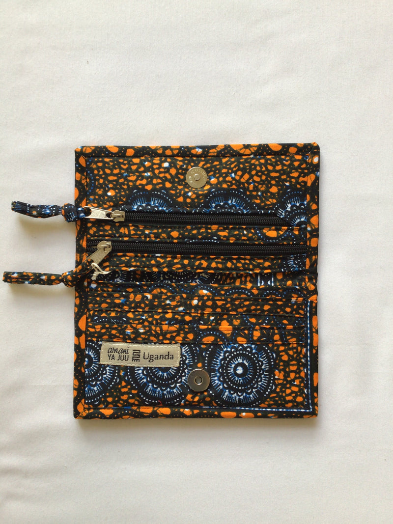Kitenge Wallet: #4001 Folded Wallet