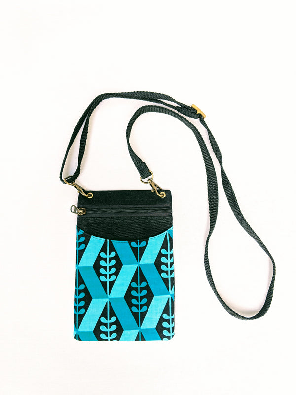 Kitenge Bag: #3018 Phone Crossbody