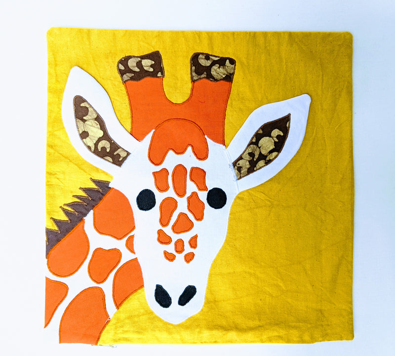 Kid's Pillow: #3023 W/ Form, #3024 W/O Form Giraffe Pillow