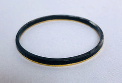 Bracelet: #7772 Single Brass/Horn Bangle