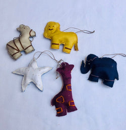 Ornament: #3111 Scott's Animal Gift Set (set of 5)