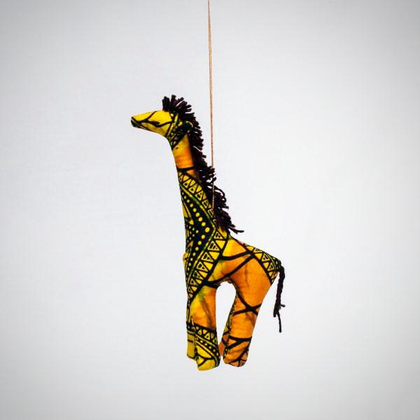 Ornament: #4920 Kitenge Giraffe