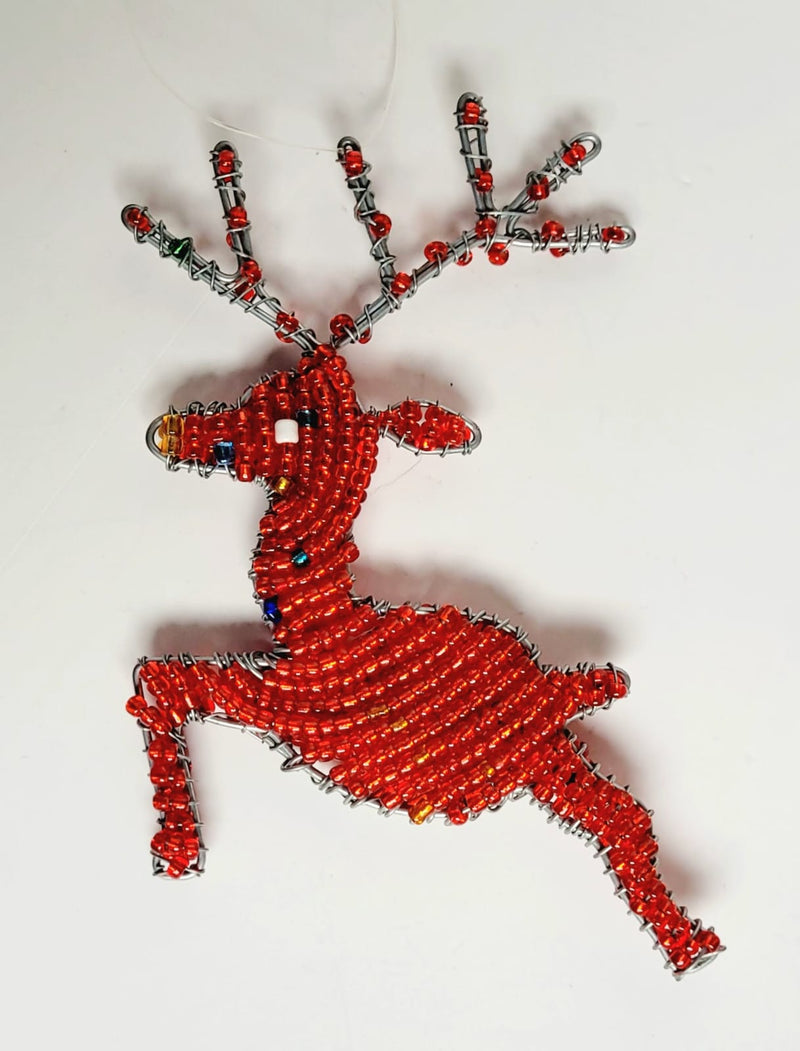 #9622 Tree, #9616 Snowflake, #9556 Candy Cane, #9617 Reindeer Merry Christmas Ornaments