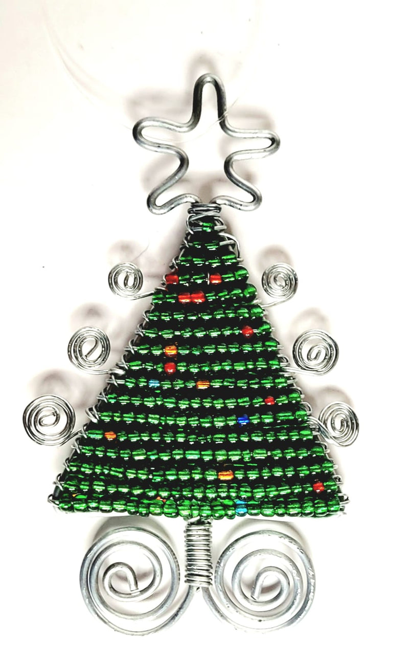 #9622 Tree, #9616 Snowflake, #9556 Candy Cane, #9617 Reindeer Merry Christmas Ornaments