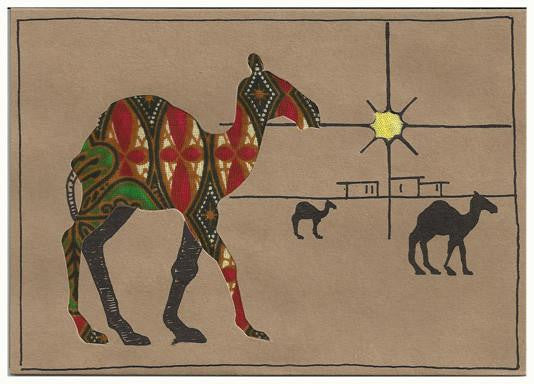 Card: #9107 Christmas Camel